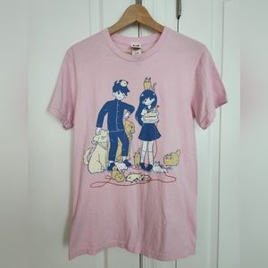 OMOCAT Red String T-Shirt